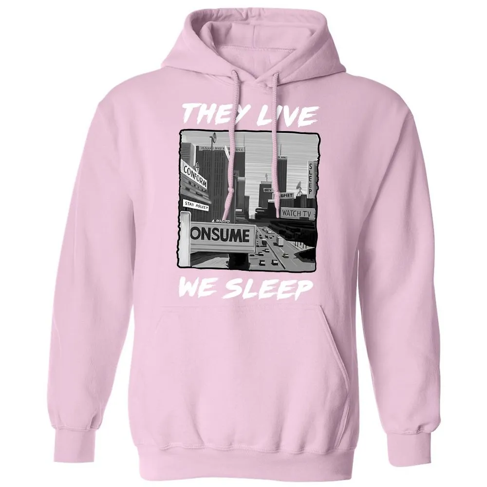 Classic Unisex Hoodie - UUVH5LZN - Light Pink - 3