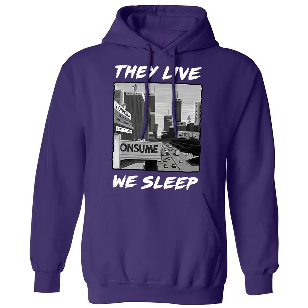 Classic Unisex Hoodie - UUVH5LZN - Purple - 6
