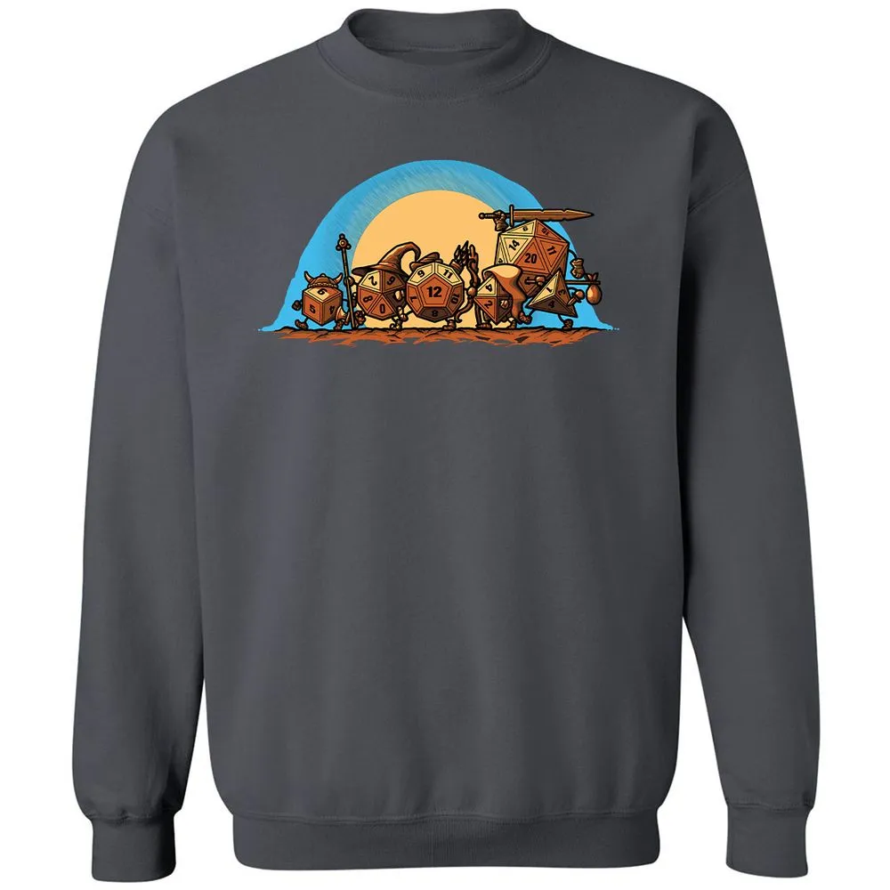 Classic Unisex Sweatshirt - 6Y3VDZJA - Charcoal - 7