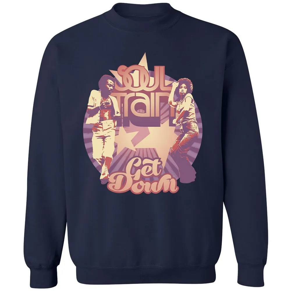 Soul Train Get Down - Navy - 2