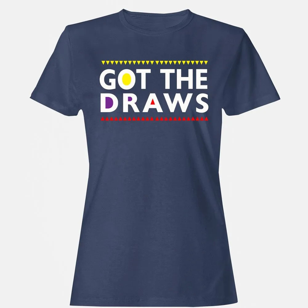 Women's T-Shirt - E62LMBQL - Navy - 10