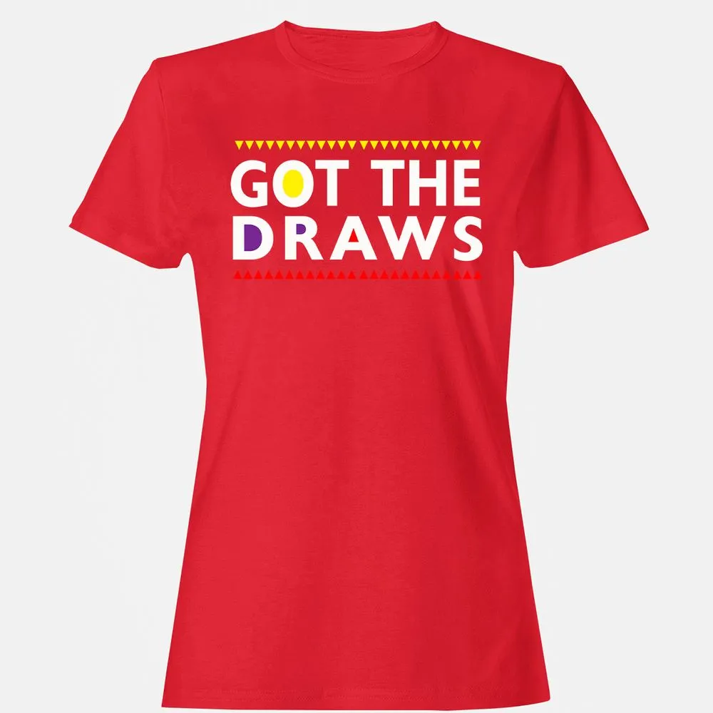 Women's T-Shirt - E62LMBQL - Red - 13