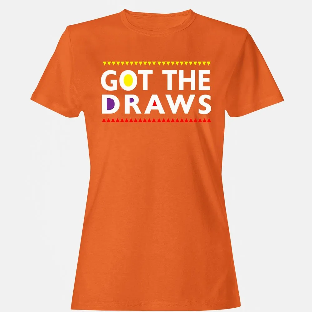 Women's T-Shirt - E62LMBQL - Orange - 11