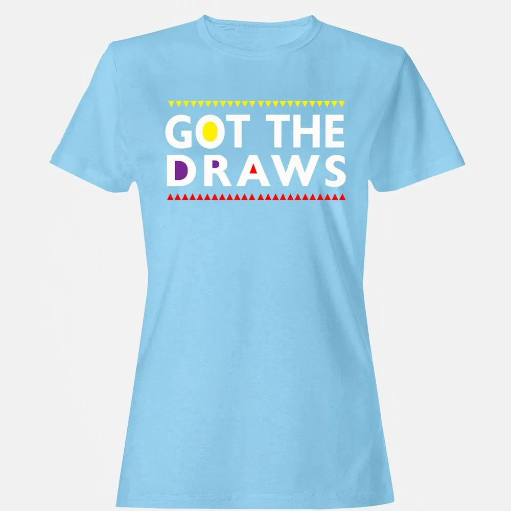 Women's T-Shirt - E62LMBQL - Light Blue - 8