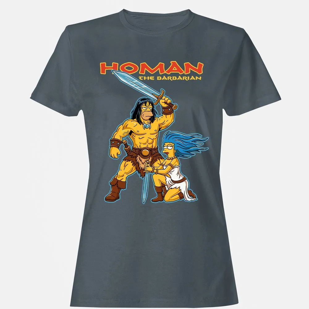 Women's T-Shirt - USP8GNZ5 - Charcoal - 3