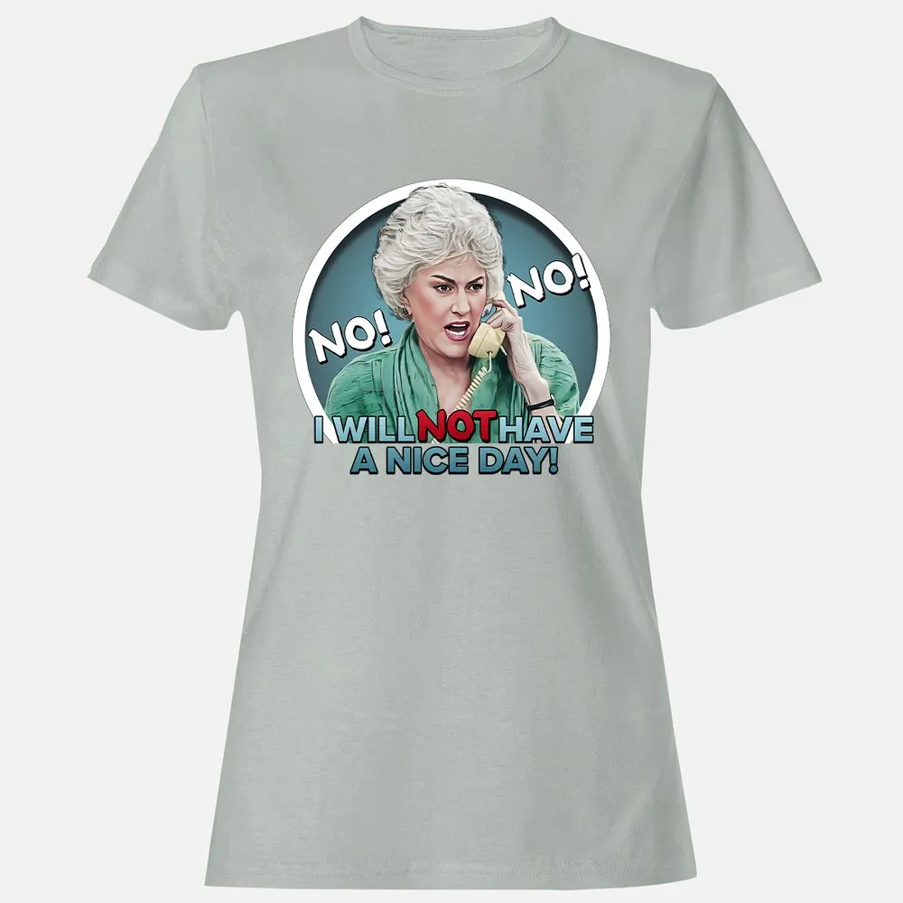 Women's T-Shirt - QFY3BM6Z - Ash - 2