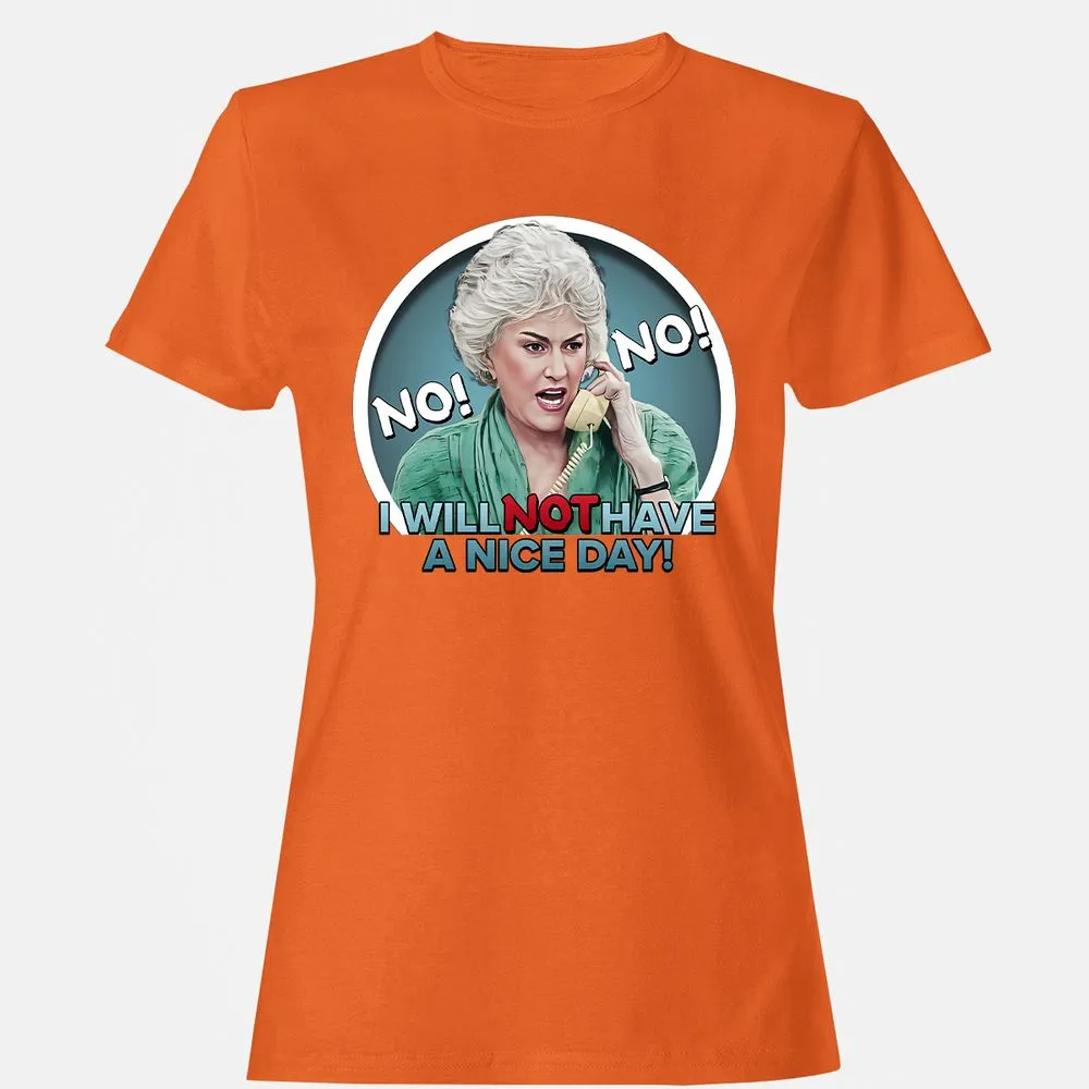 Women's T-Shirt - QFY3BM6Z - Orange - 11