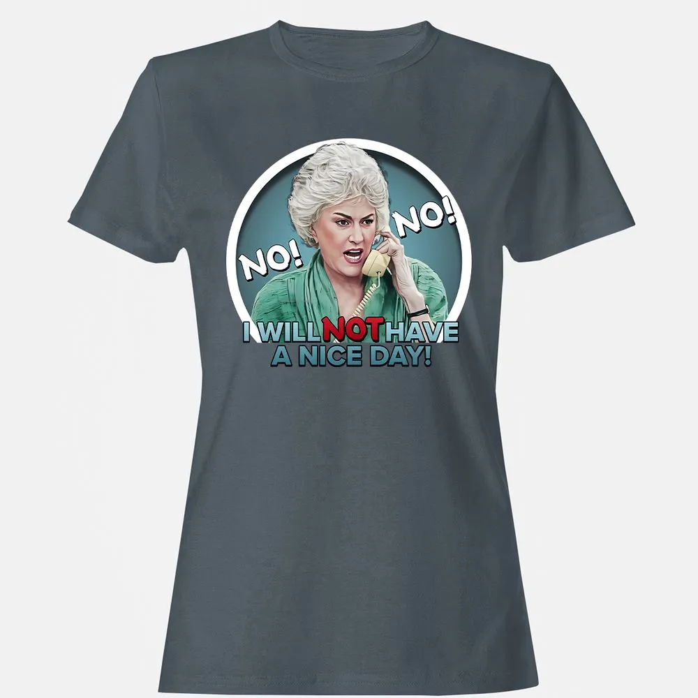 Women's T-Shirt - QFY3BM6Z - Charcoal - 3