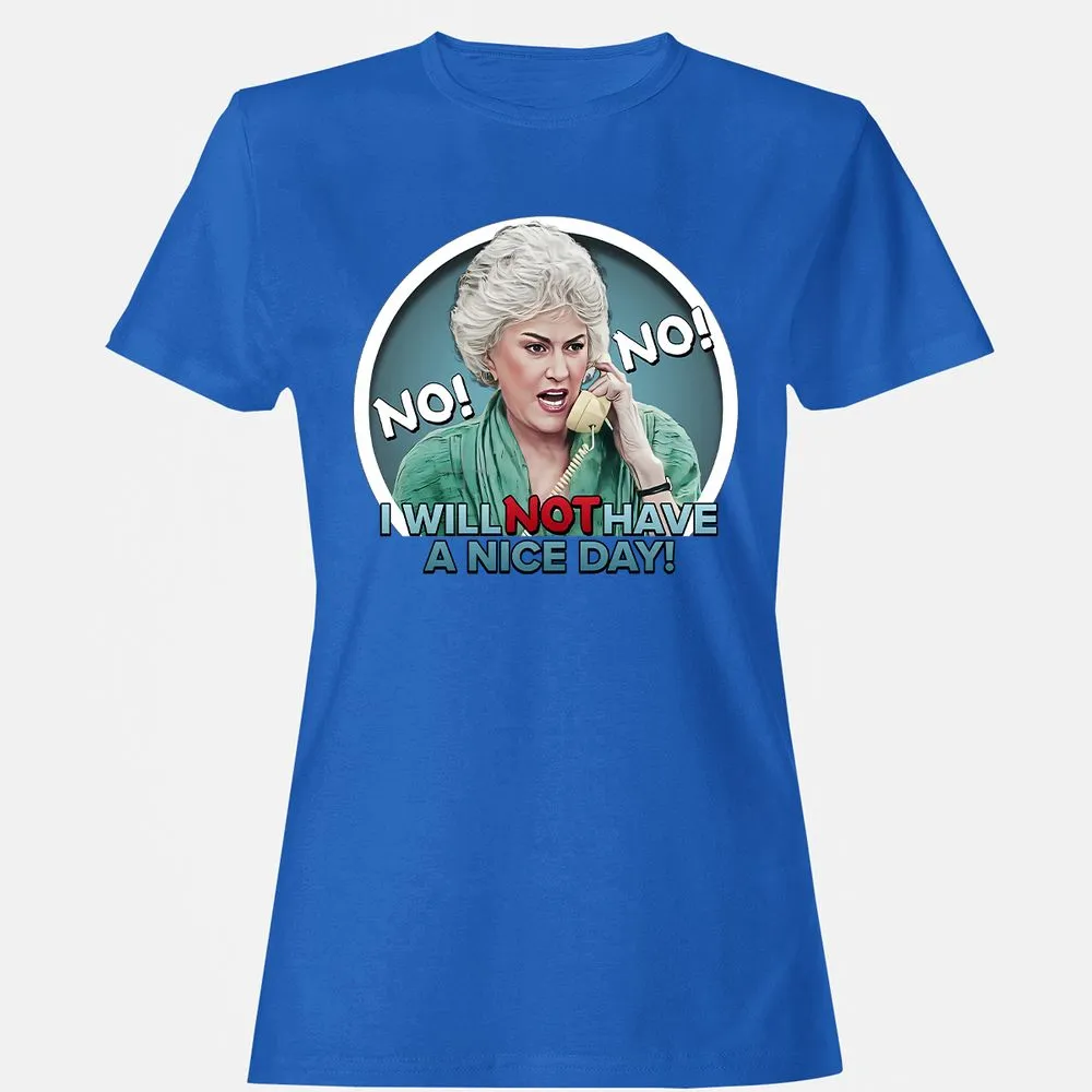 Women's T-Shirt - QFY3BM6Z - Royal - 14