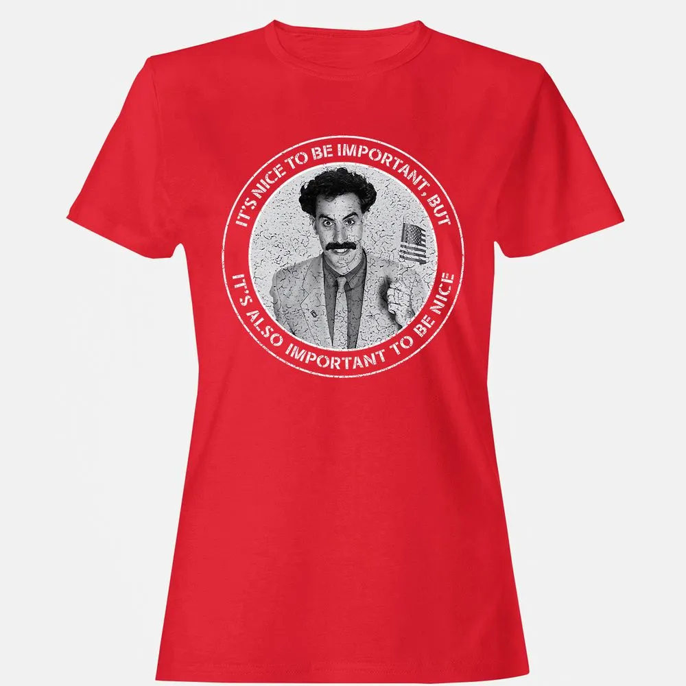 Women's T-Shirt - QL2KAGJ8 - Red - 13