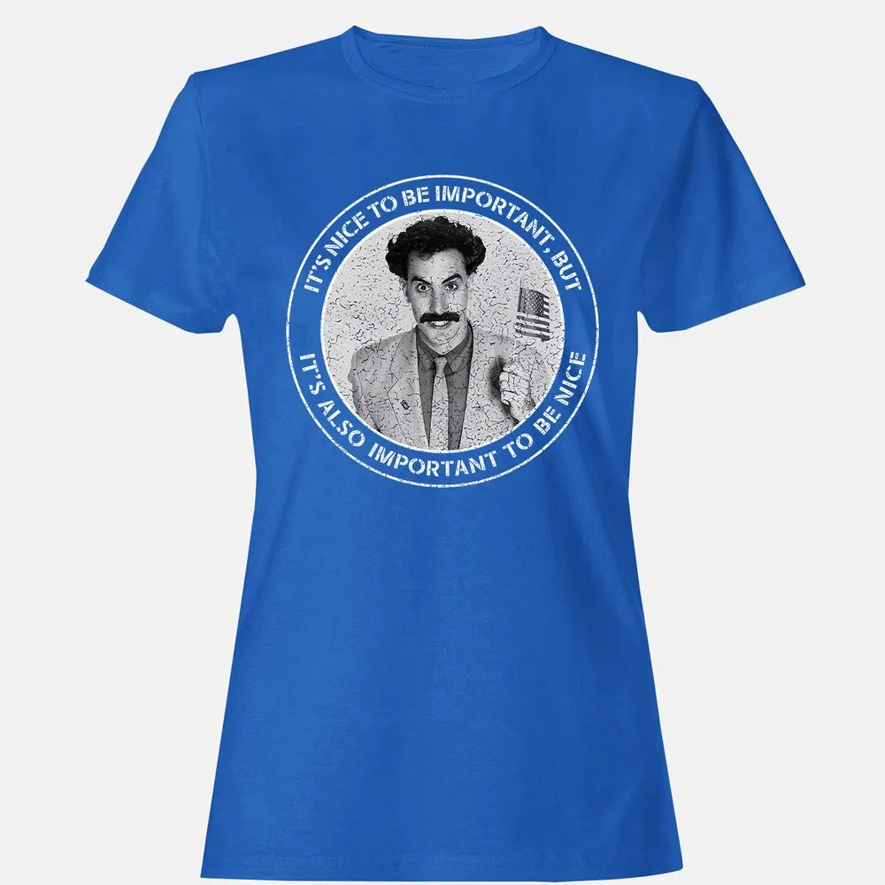 Women's T-Shirt - QL2KAGJ8 - Royal - 14