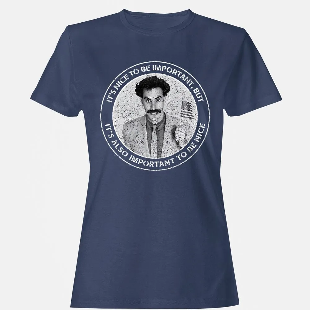 Women's T-Shirt - QL2KAGJ8 - Navy - 10