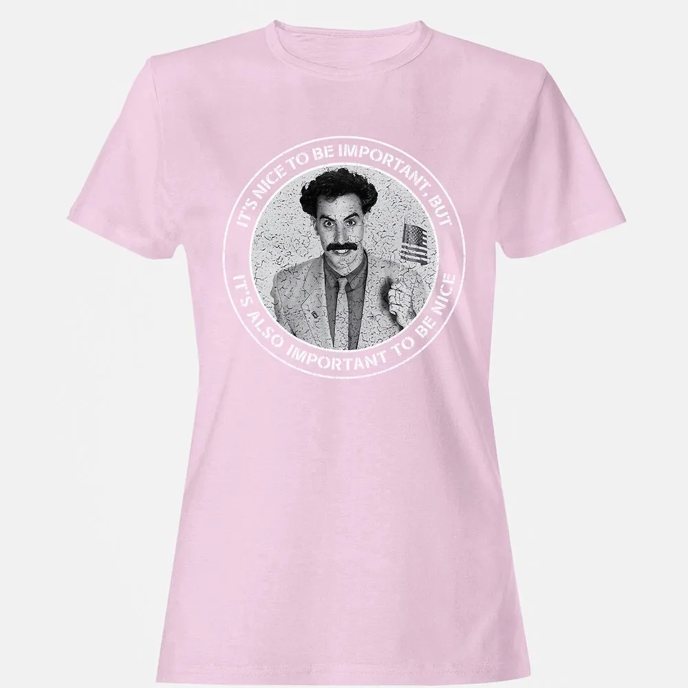 Women's T-Shirt - QL2KAGJ8 - Light Pink - 9