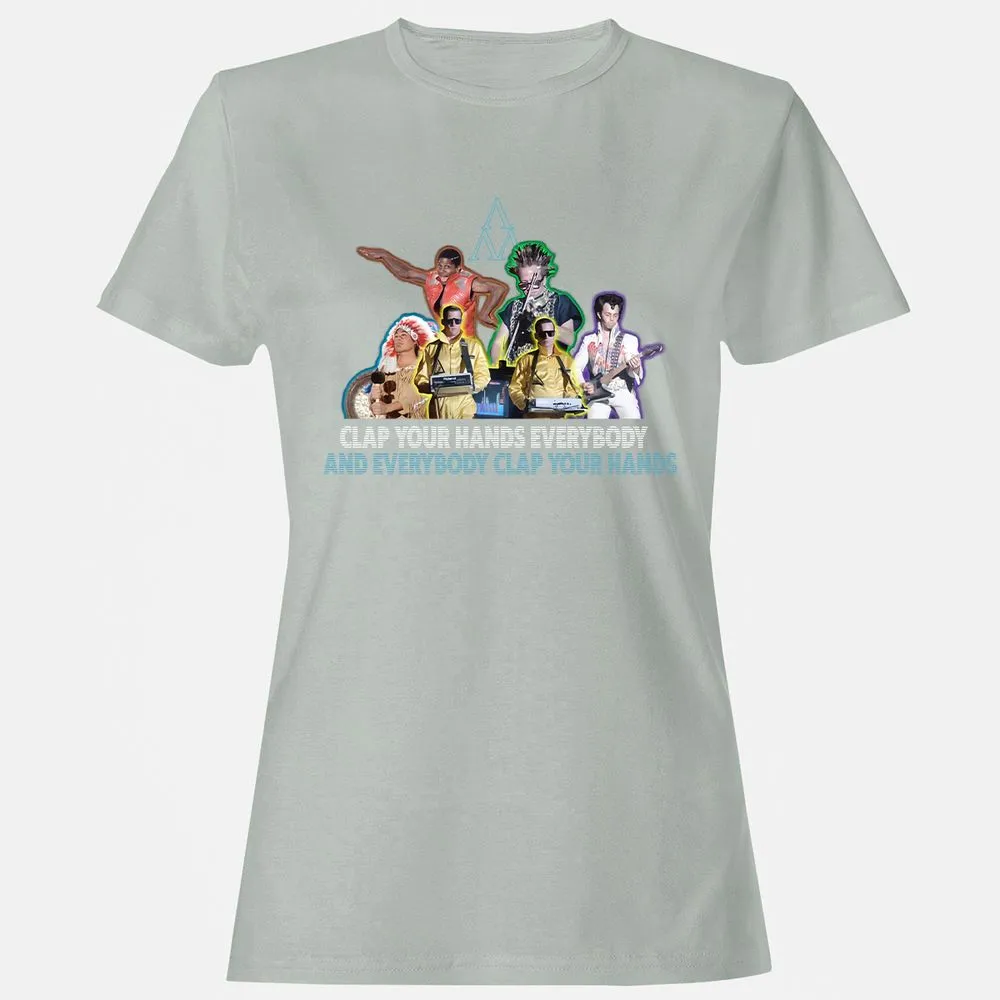 Women's T-Shirt - 362W3QHZ - Ash - 2