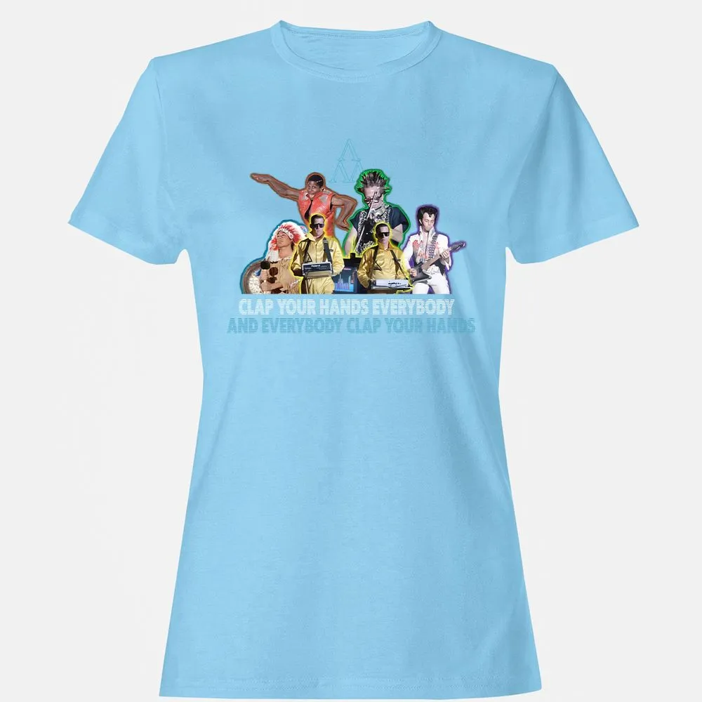 Women's T-Shirt - 362W3QHZ - Light Blue - 8