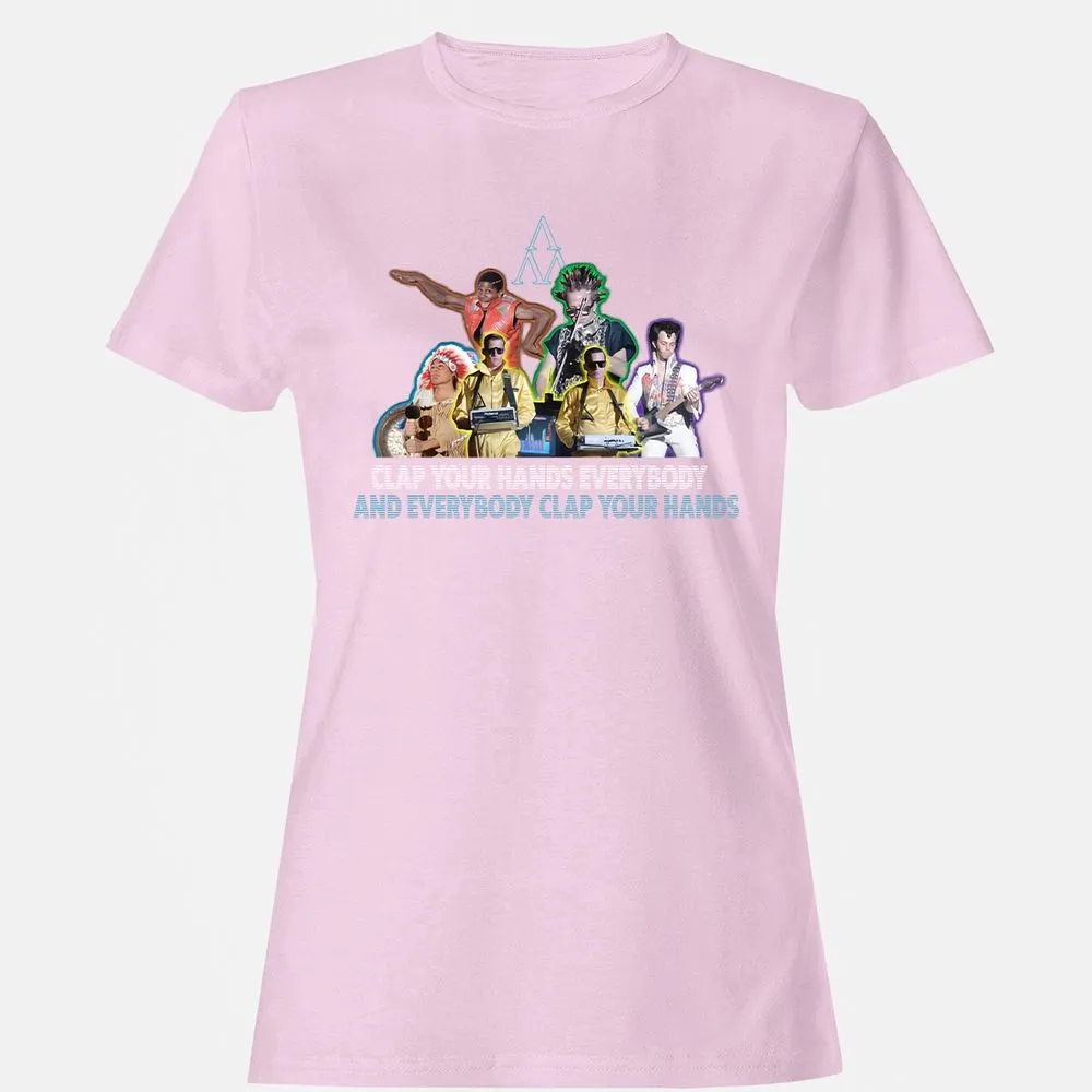 Women's T-Shirt - 362W3QHZ - Light Pink - 9