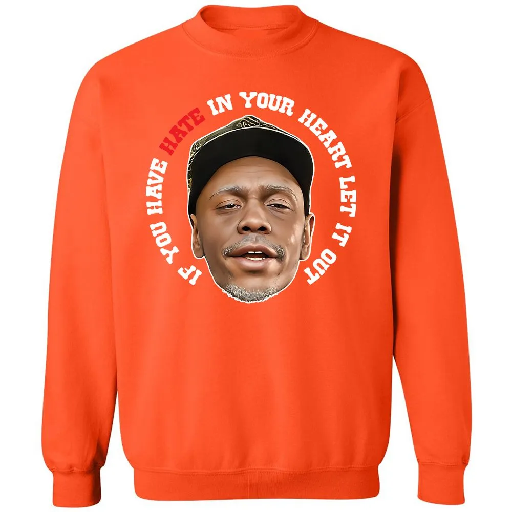 Classic Unisex Sweatshirt - BB9WD8TX - Orange - 10