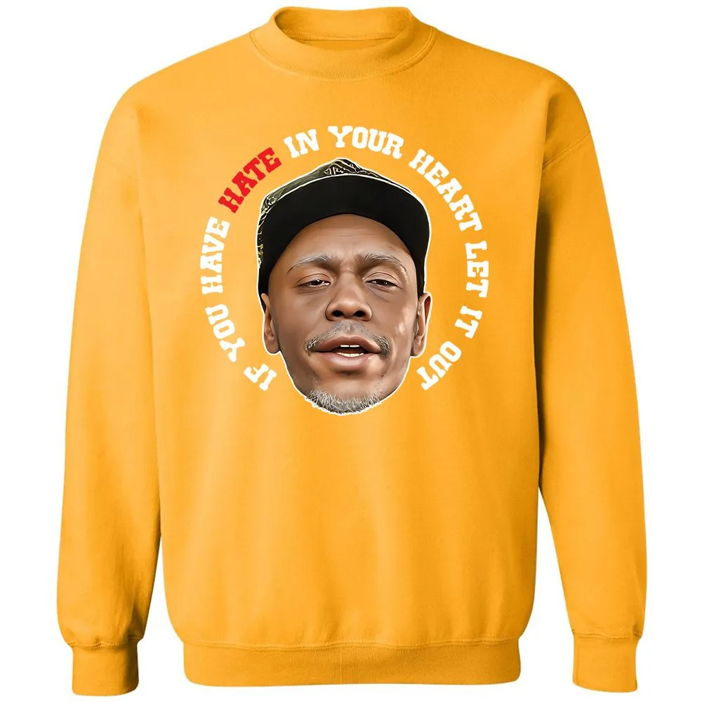 Classic Unisex Sweatshirt - BB9WD8TX - Gold - 11