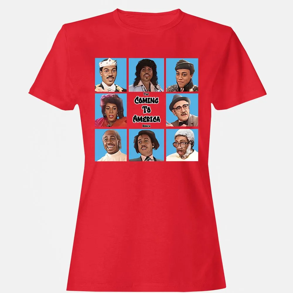 Women's T-Shirt - 9E81DFT6 - Red - 13
