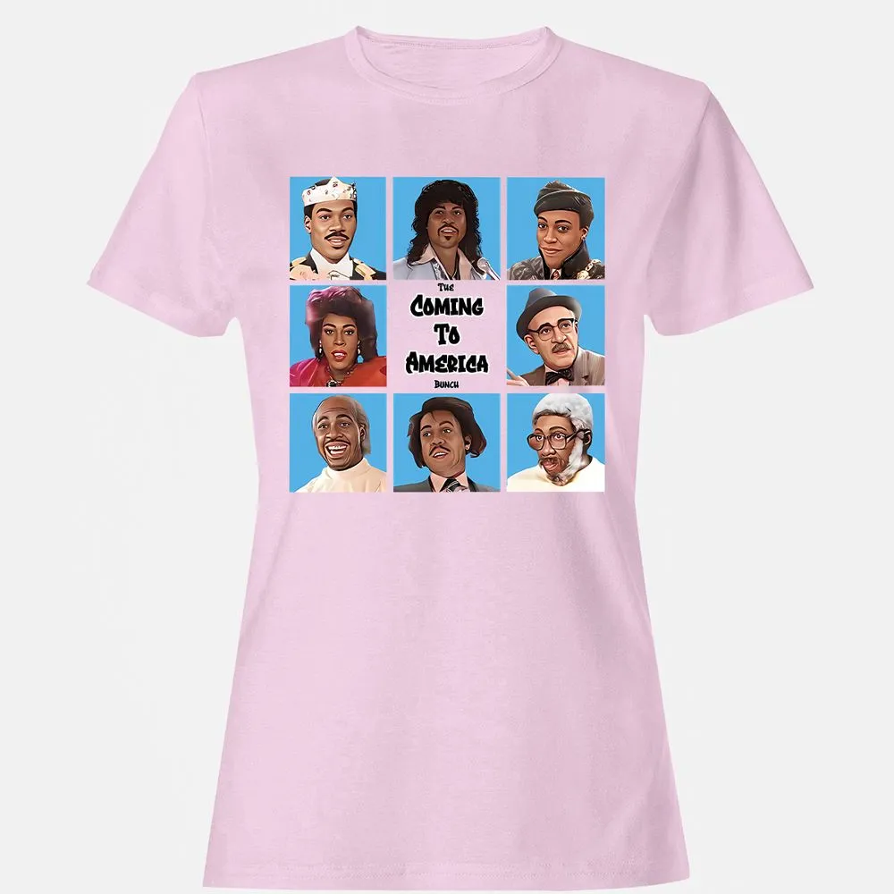 Women's T-Shirt - 9E81DFT6 - Light Pink - 9