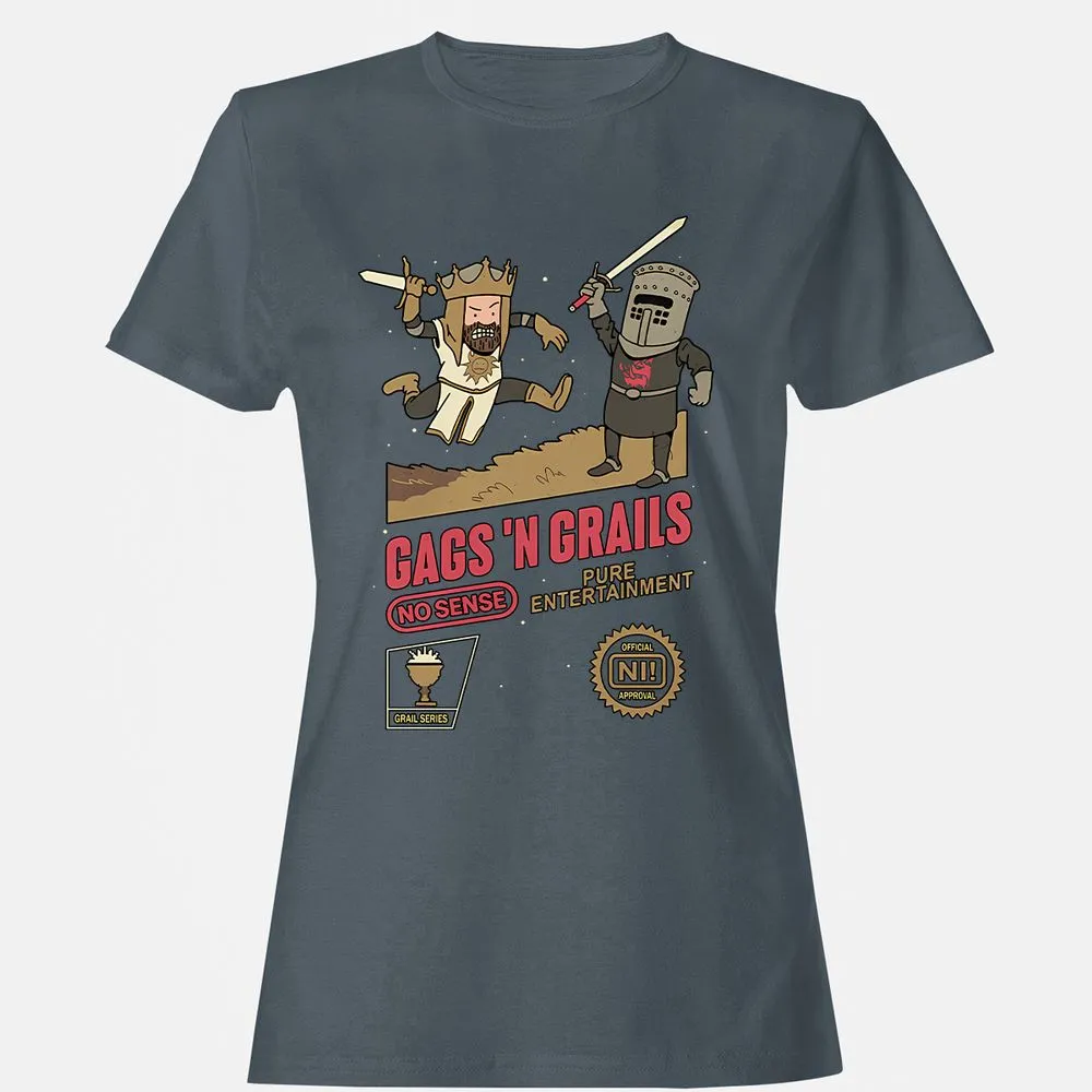Women's T-Shirt - 182GME1N - Charcoal - 3