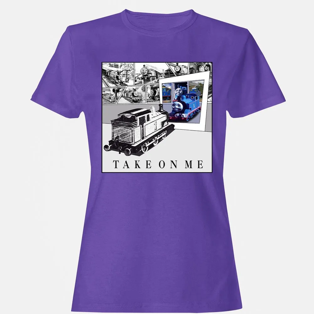 Women's T-Shirt - E6P42UP4 - Purple - 12