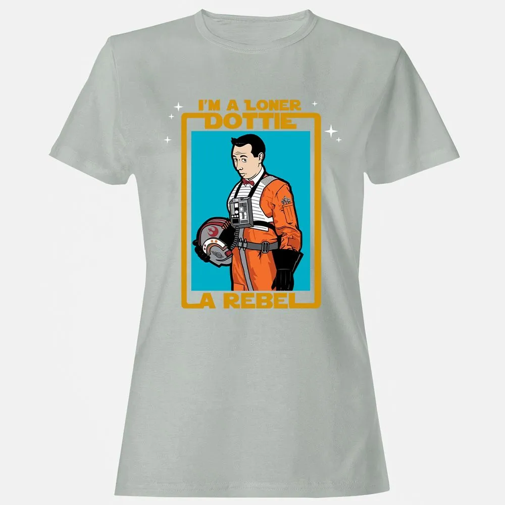 Women's T-Shirt - 4S49REDU - Ash - 2