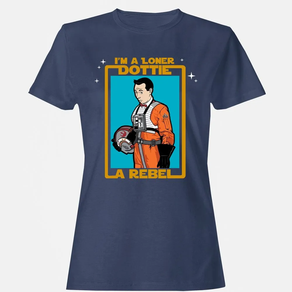 Women's T-Shirt - 4S49REDU - Navy - 10