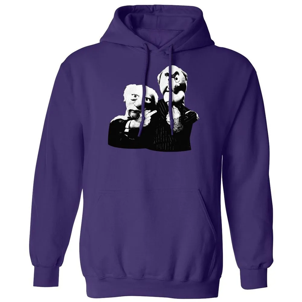 Statler and Waldorf Middle Finger - Purple - 6