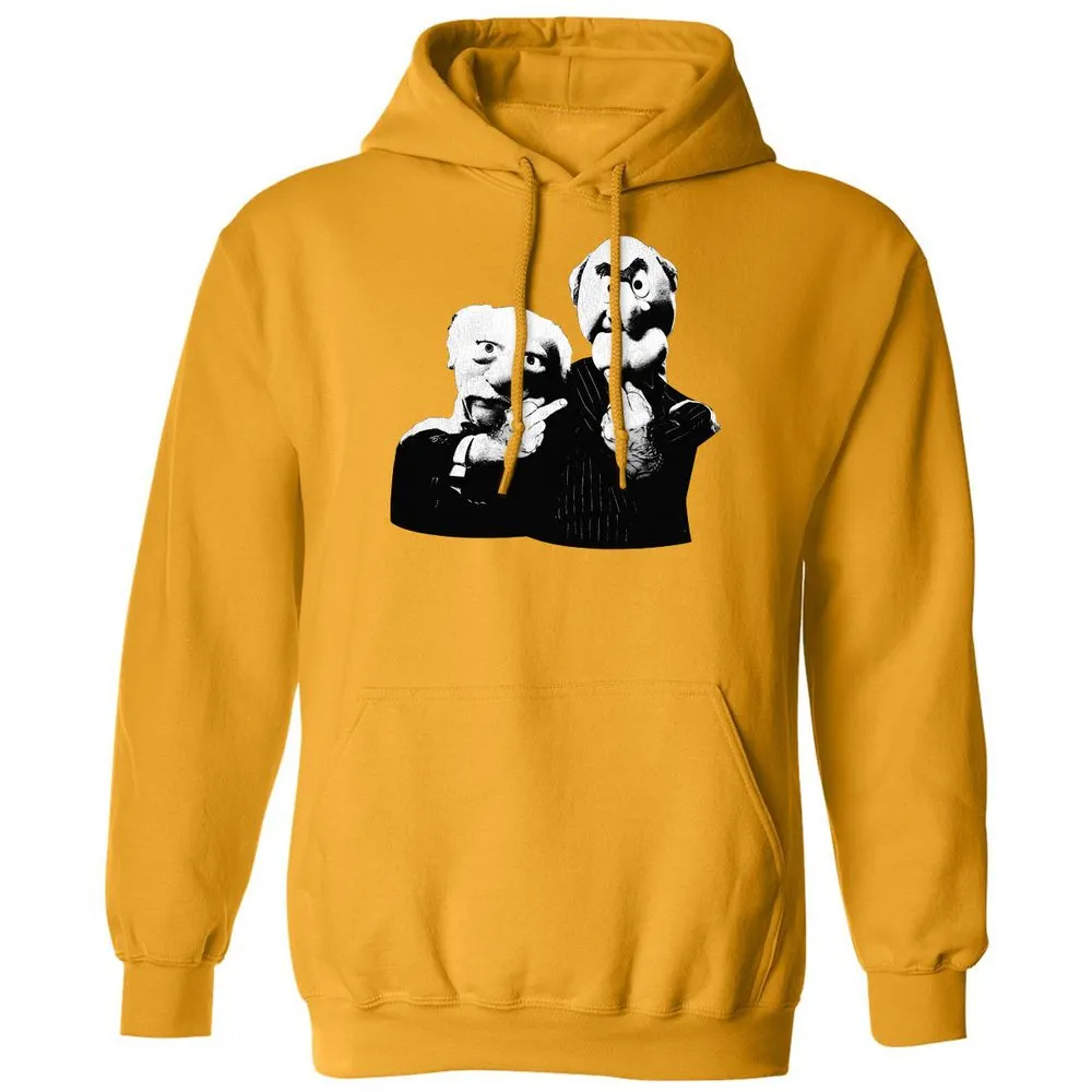 Statler and Waldorf Middle Finger - Gold - 12