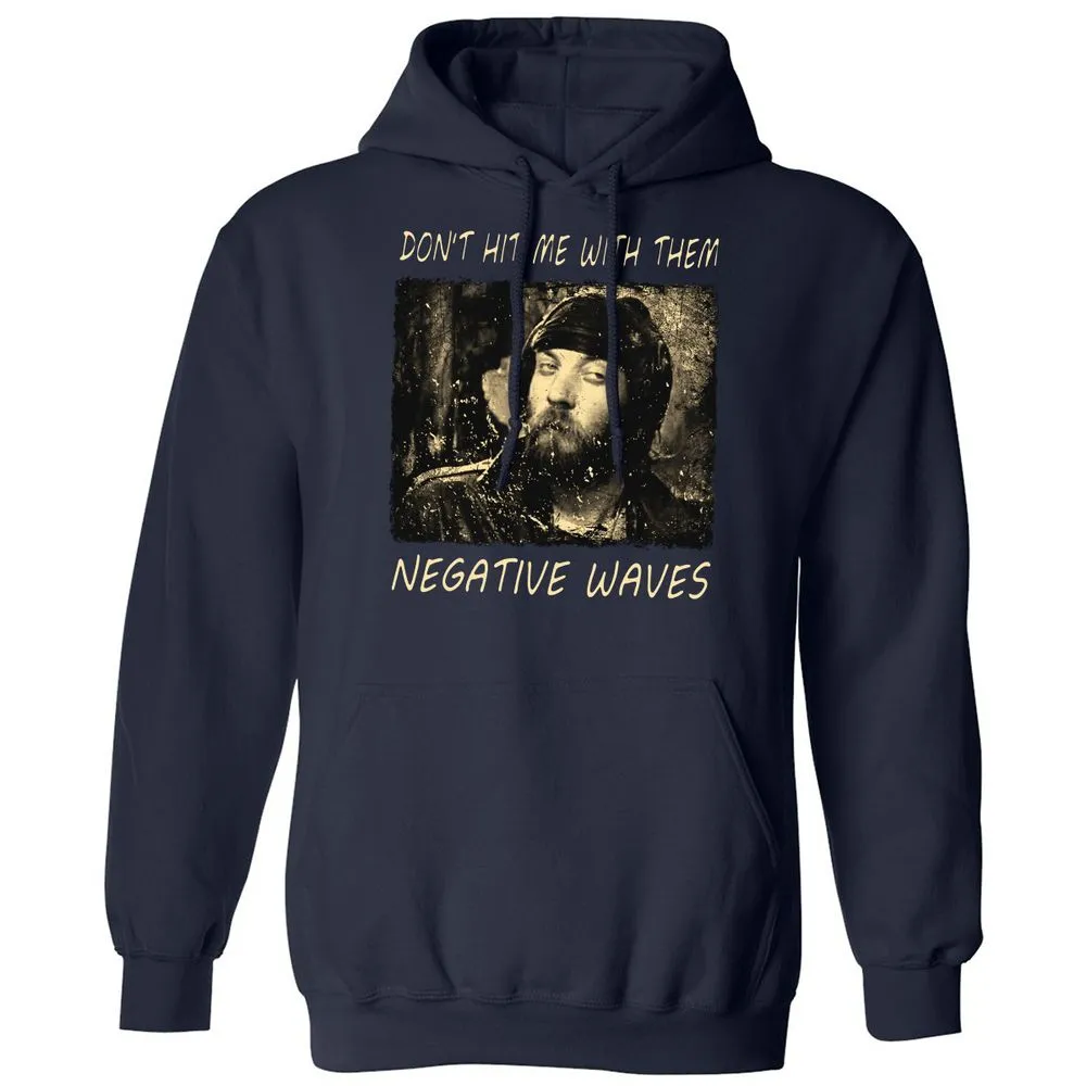 Don't hit me with them negative waves - Navy - 2
