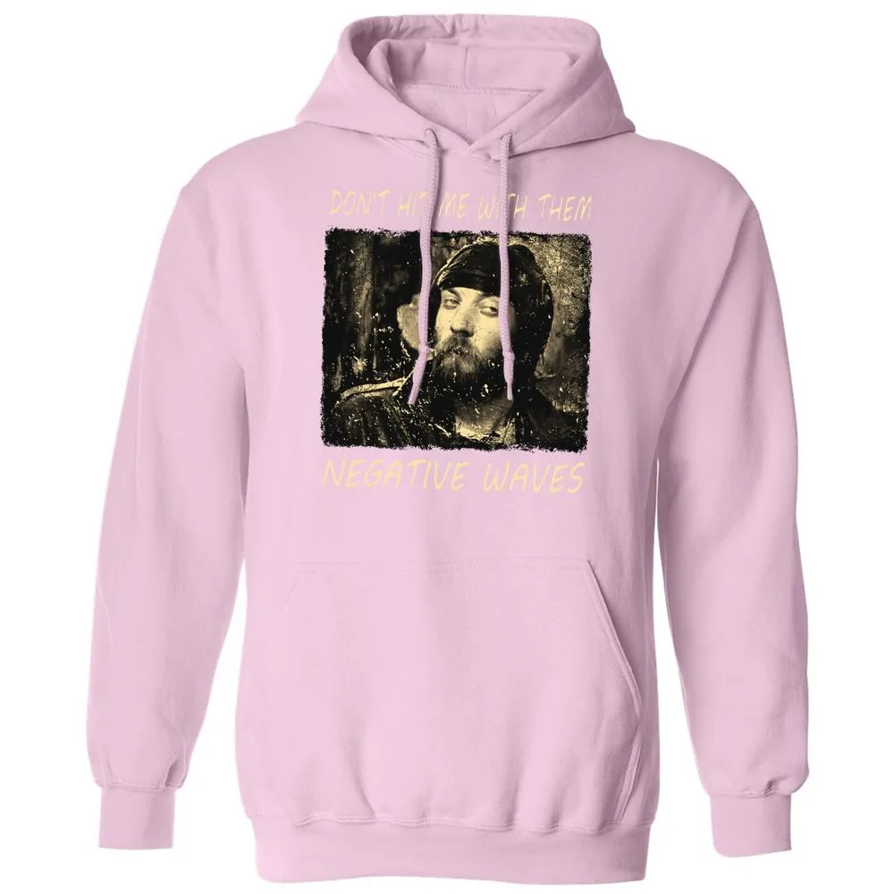 Don't hit me with them negative waves - Light Pink - 3