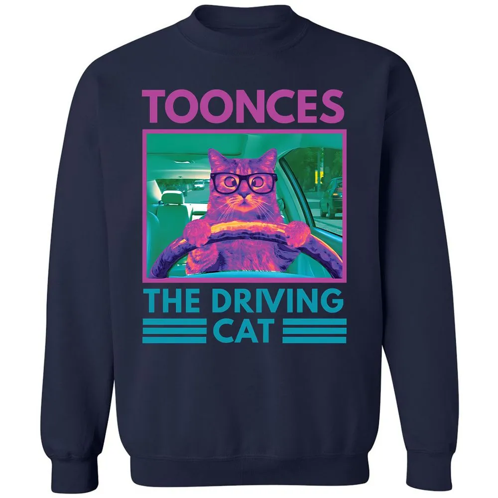 The Driving Cat - Navy - 2