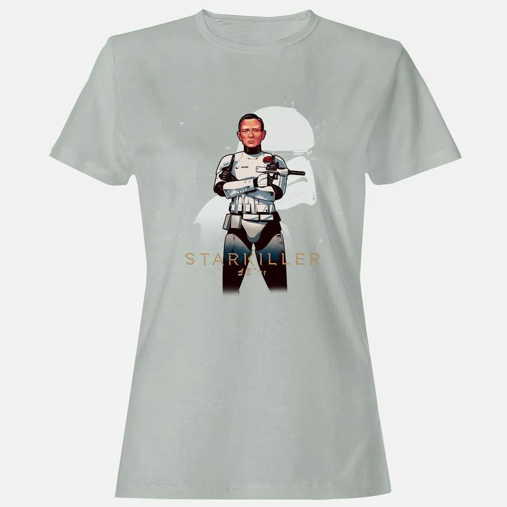 Women's T-Shirt - SWWJCA5J - Ash - 2