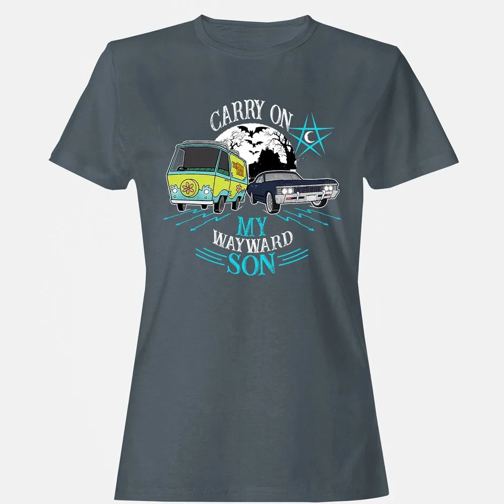 Women's T-Shirt - BQGWHJC5 - Charcoal - 3