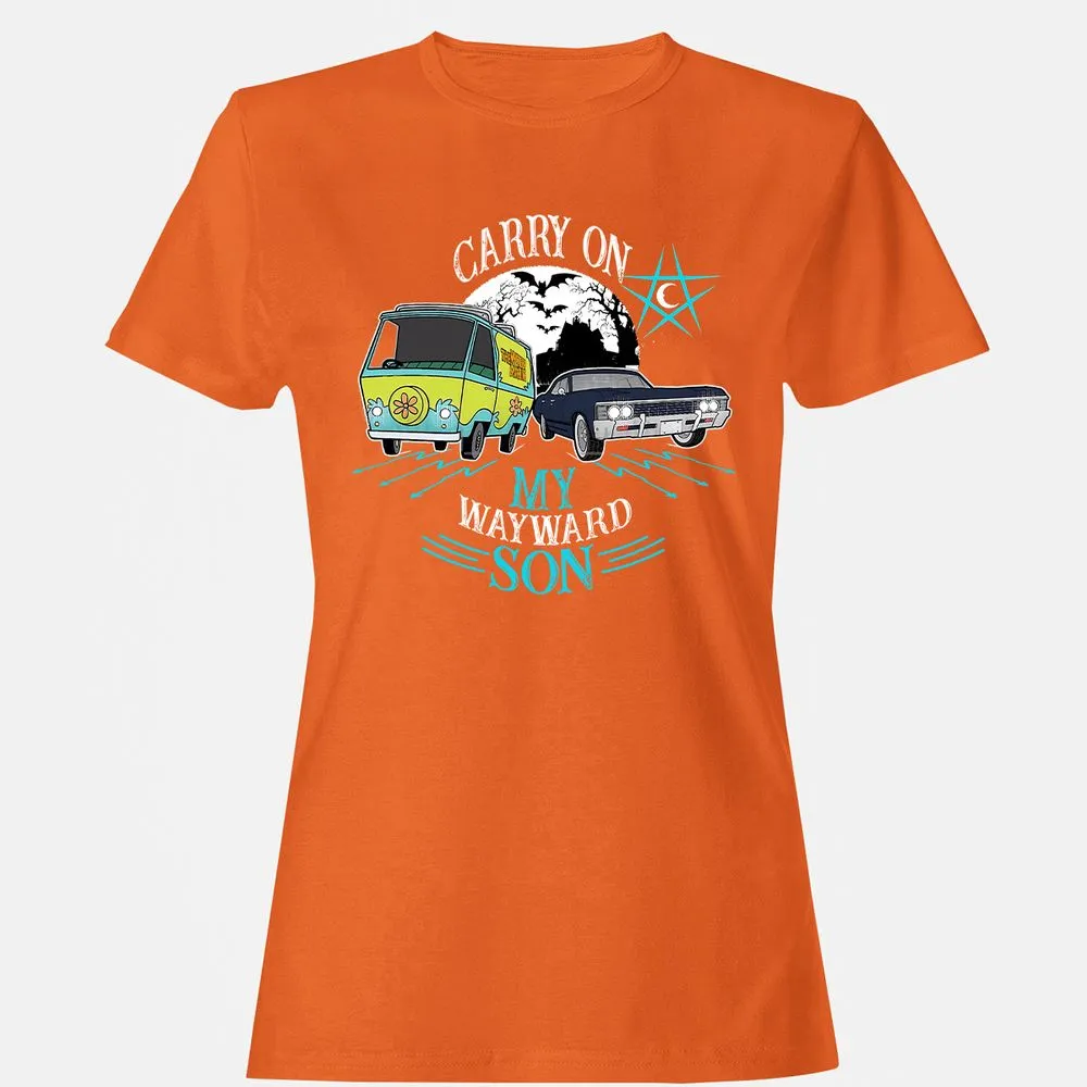 Women's T-Shirt - BQGWHJC5 - Orange - 11
