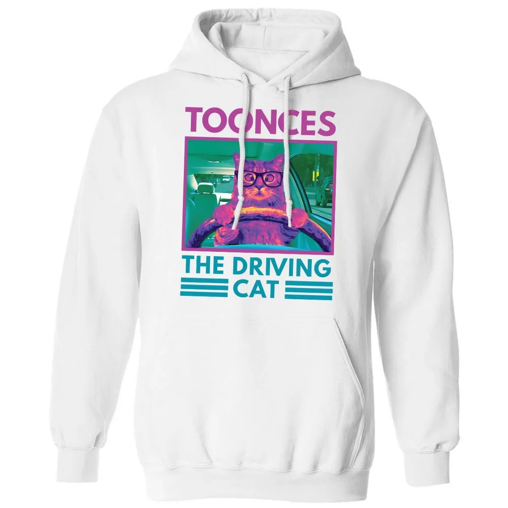 The Driving Cat - White - 11