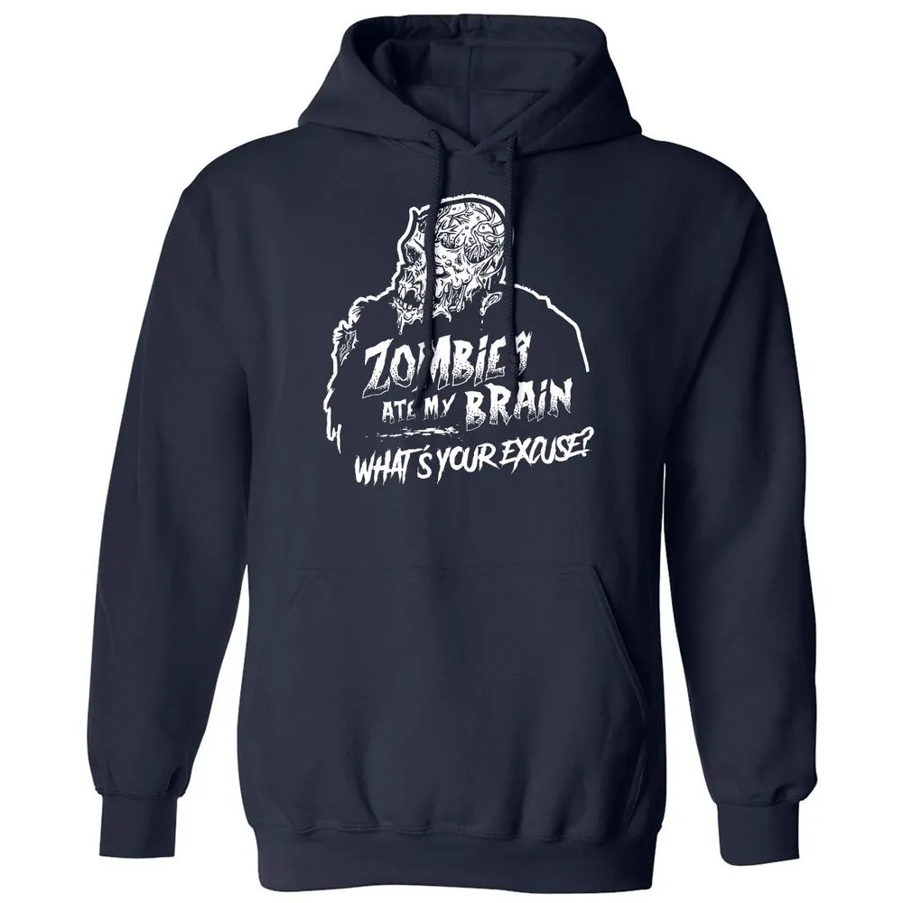 Zombies Ate My Brain - Navy - 2