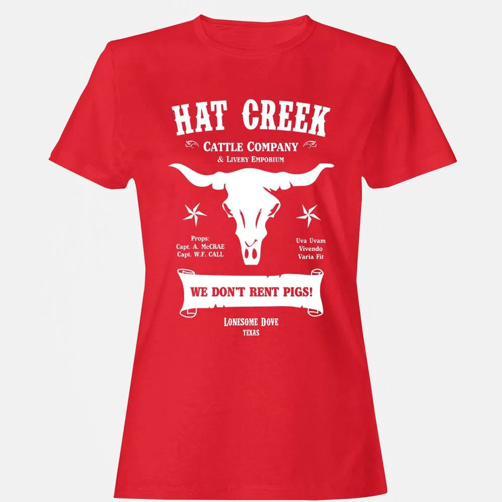 Women's T-Shirt - PJFZ42WQ - Red - 13