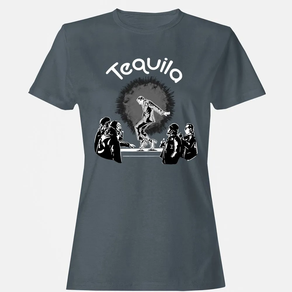Women's T-Shirt - B39PJ4AP - Charcoal - 3