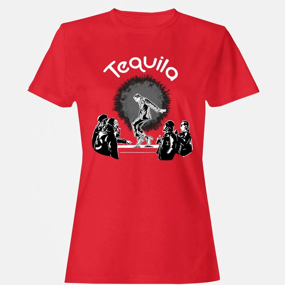 Women's T-Shirt - B39PJ4AP - Red - 13