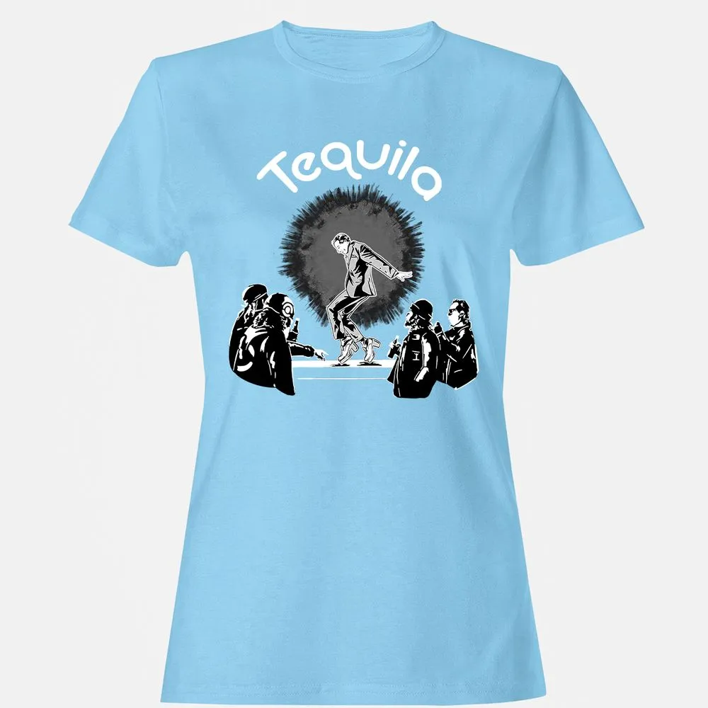 Women's T-Shirt - B39PJ4AP - Light Blue - 8