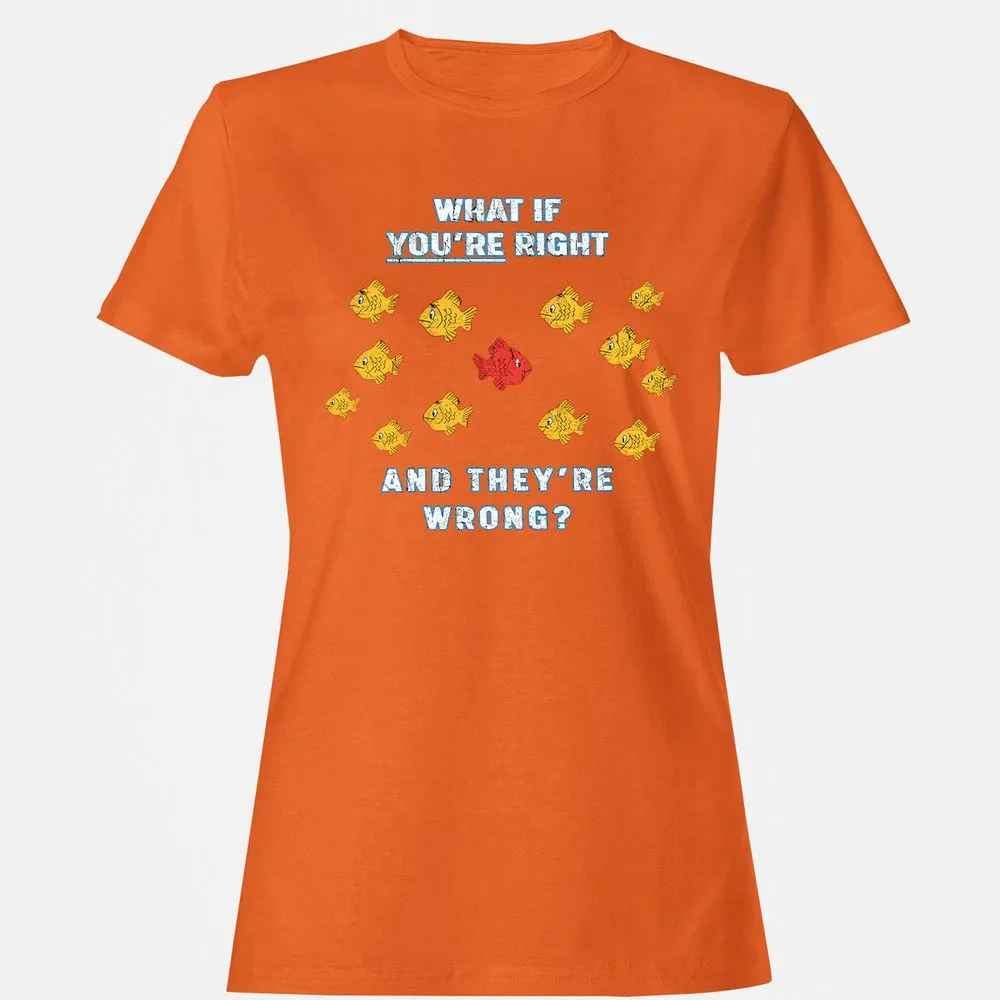 Women's T-Shirt - 6ZPULA2J - Orange - 11