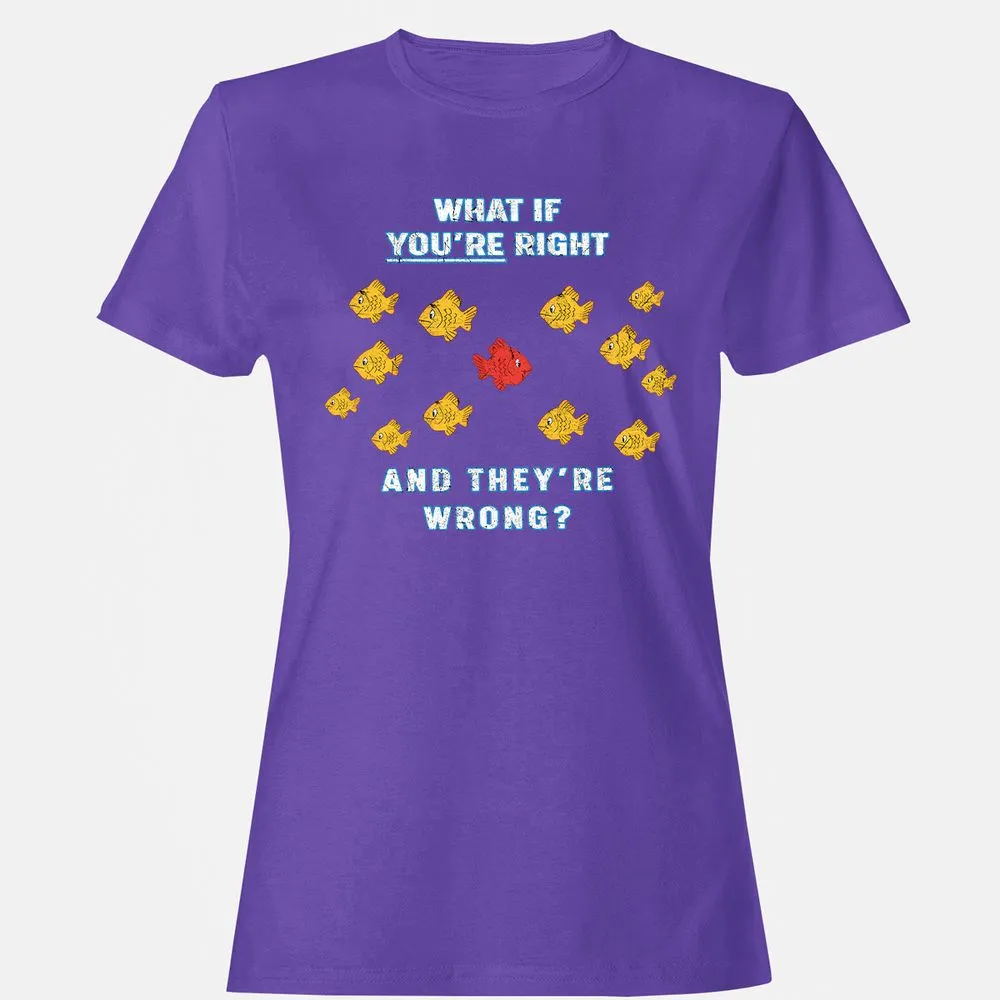 Women's T-Shirt - 6ZPULA2J - Purple - 12