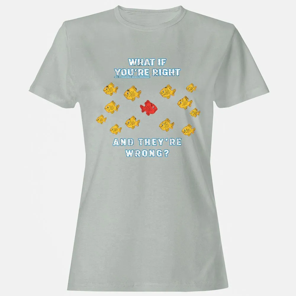 Women's T-Shirt - 6ZPULA2J - Ash - 2