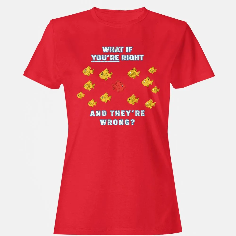 Women's T-Shirt - 6ZPULA2J - Red - 13