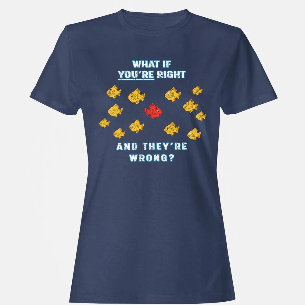Women's T-Shirt - 6ZPULA2J - Navy - 10