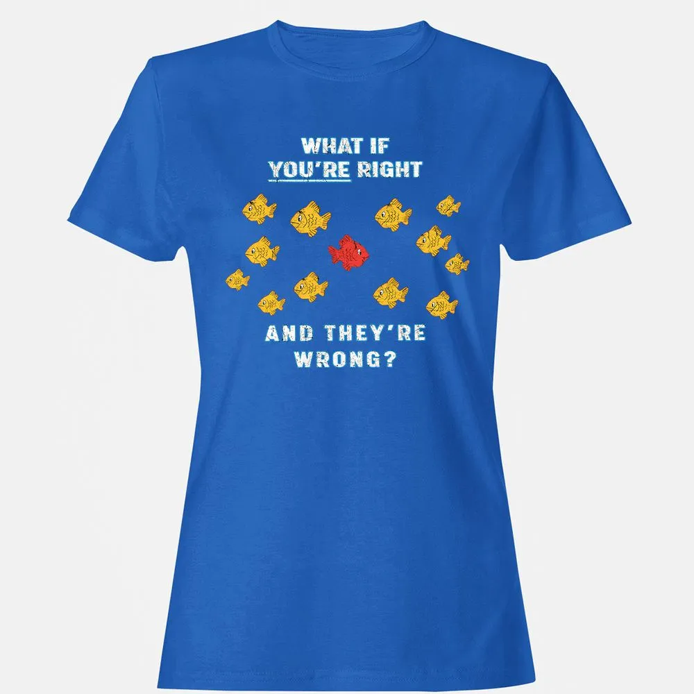 Women's T-Shirt - 6ZPULA2J - Royal - 14