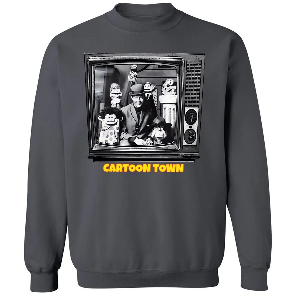 Cartoon Town - Charcoal - 7