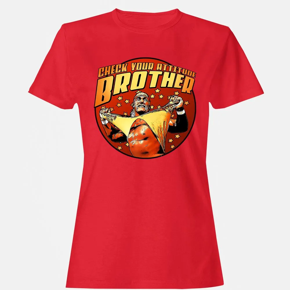 Women's T-Shirt - X8XVJL8N - Red - 13